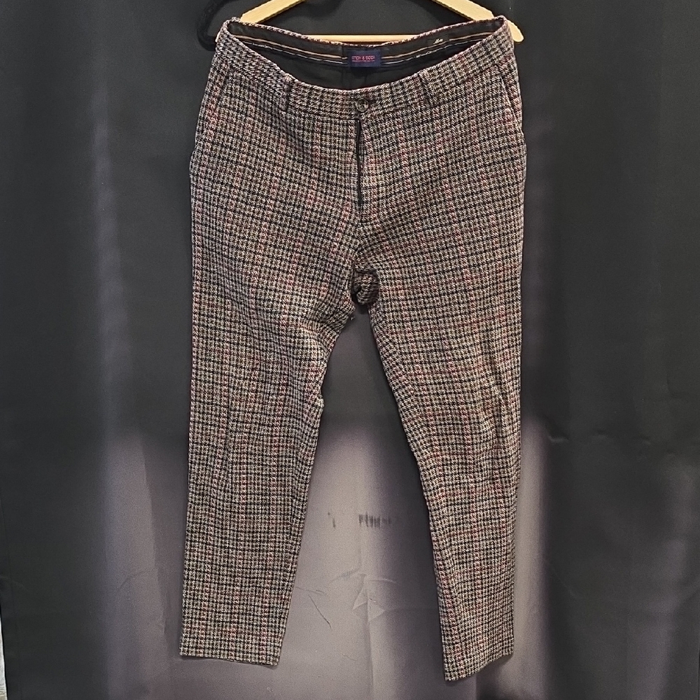 Scotch & Soda Multicolor Checkered Dress Pants